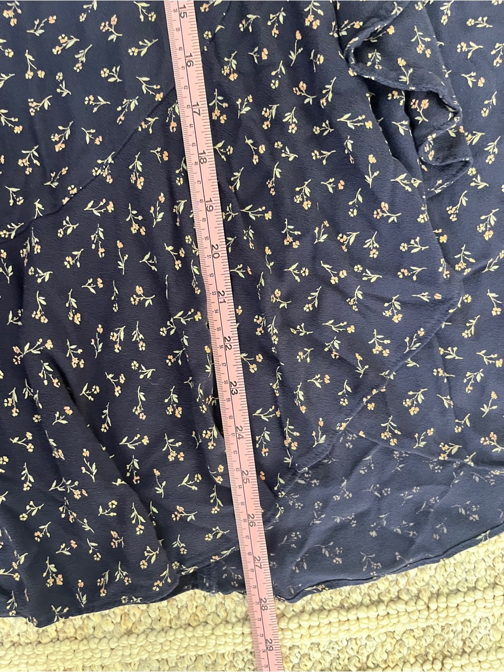 Madewell Floral Skirt Size 4 - Picture 4 of 5